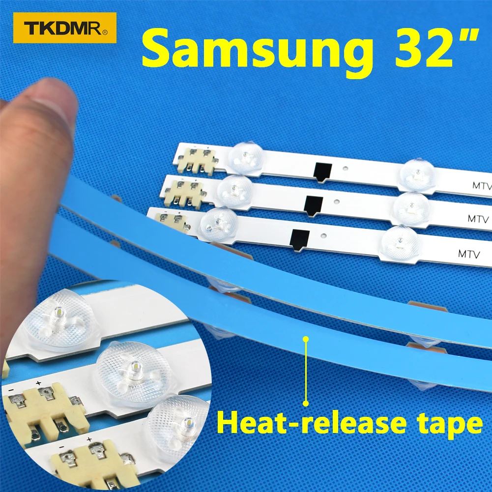 

LED Screen Backlight Strip For Samsung UE32F5020AK 32 inchs TV LED Bars Replacement D2GE-320SC0-R3 25299A 25300A UE32F5020AK LED