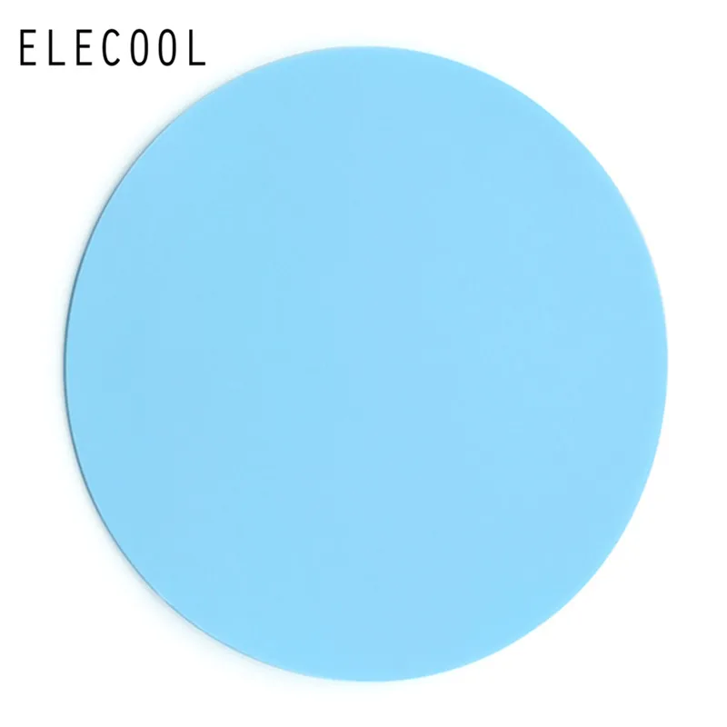 Blue ELECOOL 1 шт. коврик для ногтей из силикагеля палитра коврик моющийся салонный маникюр оборудование для дизайна ногтей инструмент для легкой очистки инструмент для дизайна ногтей - Цвет: Blue