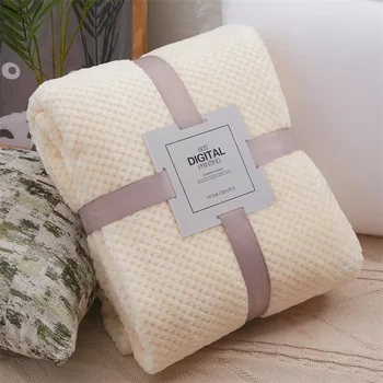 

Super soft kids bed spread pink blue cozy baby blanket spring toddler bedding quilt coral fleece furry child blanket sofa bed