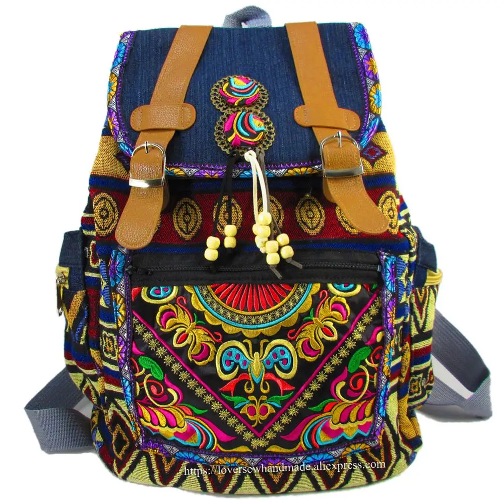 Boekhouding Ontslag Zeeslak Hippies Backpacks Women | Travel Backpack Bag | Hmong Backpack | Hmong Bags  | Hippie Bag - Backpacks - Aliexpress
