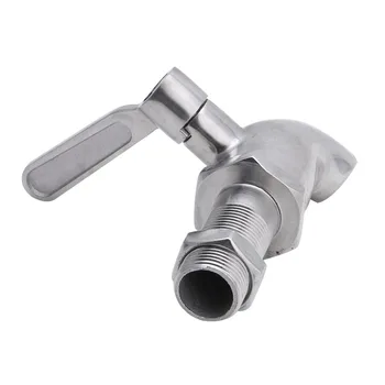 

Stainless Steel Beverage Drink Dispenser Wine Barrel Spigot / Tap / Faucet M16