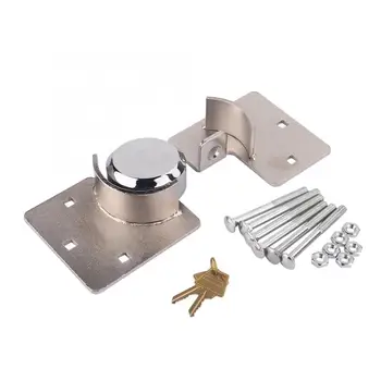 

Heavy Duty 1/2 X Van Garage Shed Door Security Padlock Hasp Set Lock 73mm Steel smart door lock