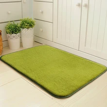Легко моющийся Простой декоративный коврик для двери, нескользящий мягкий кухонный моющийся коврик для дома, износостойкий коврик для спальни, впитывающий воду