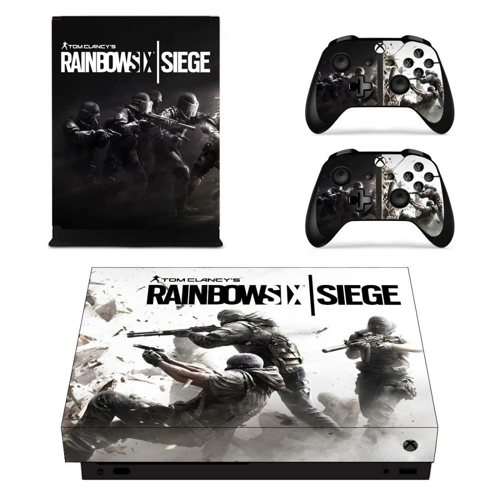 Tom Clancy S Rainbow Six Siege Full Cover Skin Console Controller Decal Stickers For Xbox One X Skin Stickers Vinyl Stickers Aliexpress