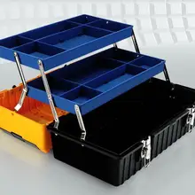 Небольшой прочный ABS чехол для переноски легкий вес пластиковый ящик для инструментов чехол для инструментов с ручкой