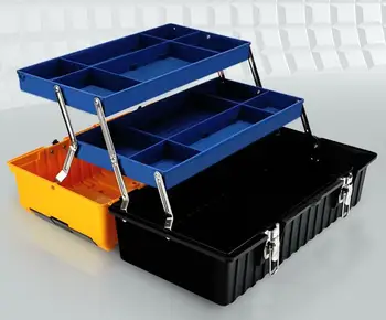 

Small durable ABS Flight Carry Case light weight plastic tool box tool case with handle
