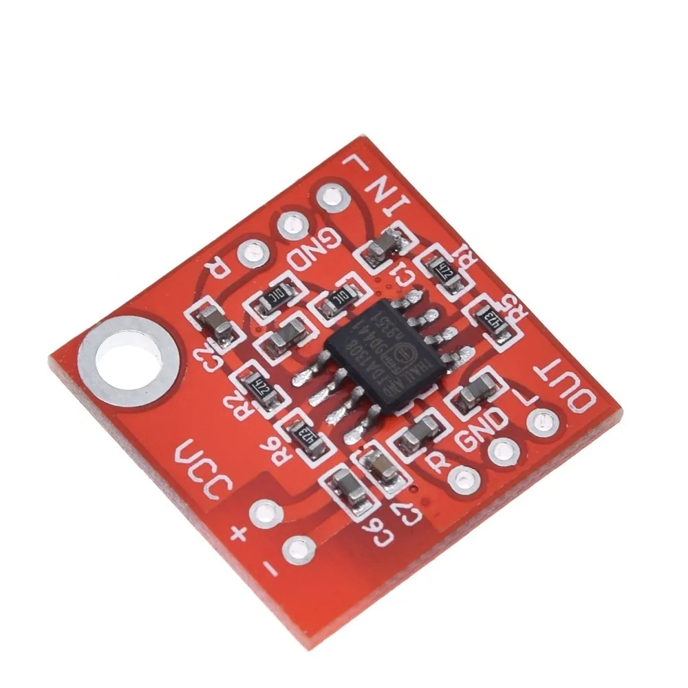1/3/5PCS Stereo TDA1308 Kopfhörer Verstärker Bord Headset Amp Vorverstärker Bord Modul 3V-6V für arduino diy Rot – Detail 6