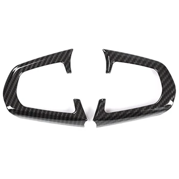 

NEW-Car Interior Steering Wheel Button Frame Trim Cover for 5 Series G30 2018 Accessories