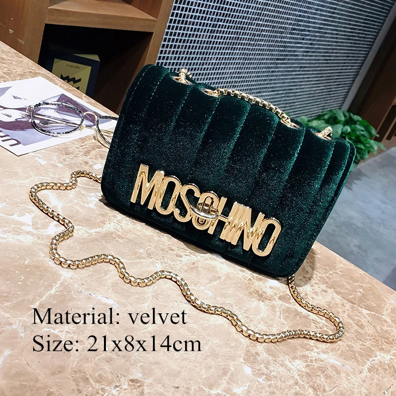Compra Bolsas De Terciopelo Cruzado Para Las Mujeres 2019 Letra De La  Manera Del Invierno Bolsa De Hombro Cuadrado Pequeño Bolso Femenino De  Cadena De Lujo Mensajero Paquete Barato | Entrega Rápida