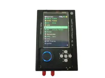 شراء راديو PORTAPACK H2 + هاكرف واحد SDR مع البرامج الثابتة الخراب + 0.5ppm TCXO نظام تحديد المواقع + 3.2 بوصة تعمل باللمس LCD + بطارية 1500mAh + حافظة معدنية