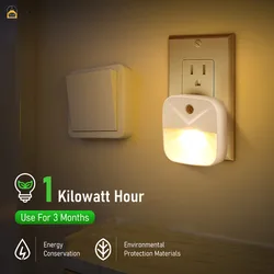 Applique murale à LED avec capteur optique, luminaire à économie d'énergie, idéal pour une chambre à coucher, une salle de bain, une cuisine, un couloir ou des escaliers 
