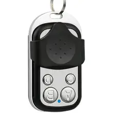 Abcd sem fio rf controle remoto 433 mhz portão elétrico porta da garagem remoto chave fob controlador
