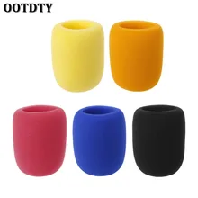 OOTDTY мягкая утолщенная пенка для микрофона чехол для микрофона Губка крышка студия защитный гриль щит