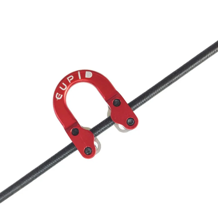 5 шт. для стрельбы из лука D Loop Nock Bowstring безопасная веревка для лука с пряжкой для охоты для стрельбы комбинированный лук и стрелы аксессуары