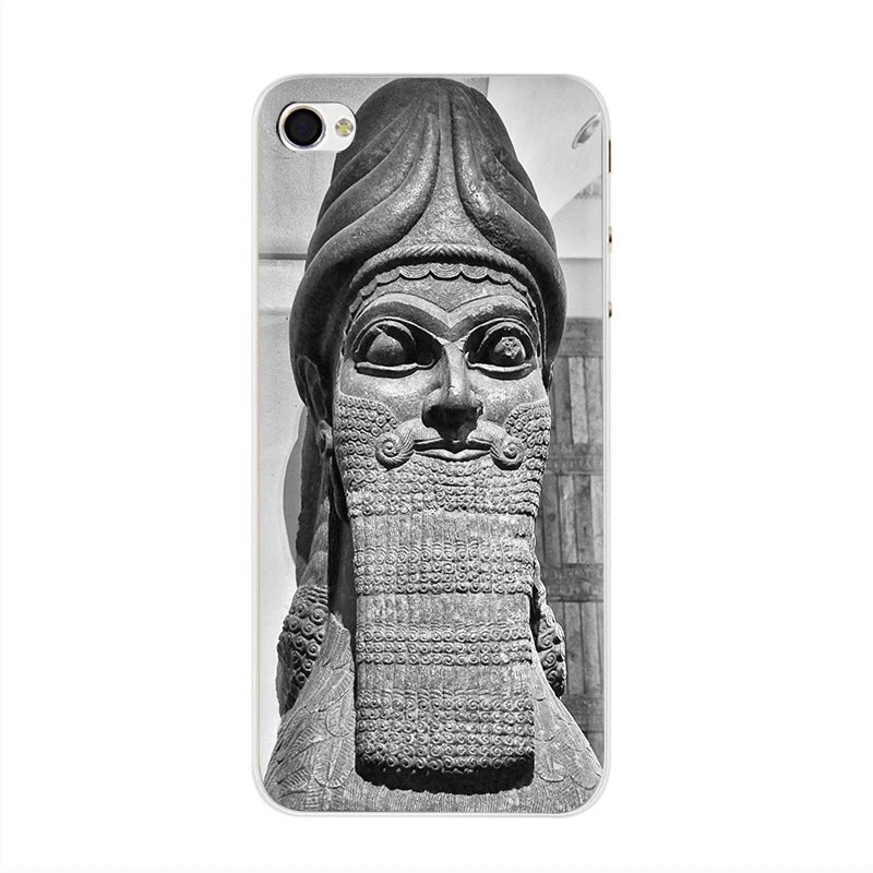 Lamassu Assyrian Mesopotamian Hard phone cover case for iphone 5 5s 5C SE 6 6s 7 8 Plus X XR XS 11 pro Max - Цвет: H10