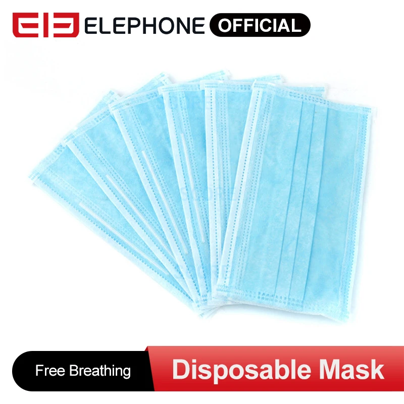 

Fast delivery Hot Sale 3-layer mask 50pcs Face Mouth Masks Non Woven Disposable Anti-Dust Meltblown cloth Masks Earloops Masks