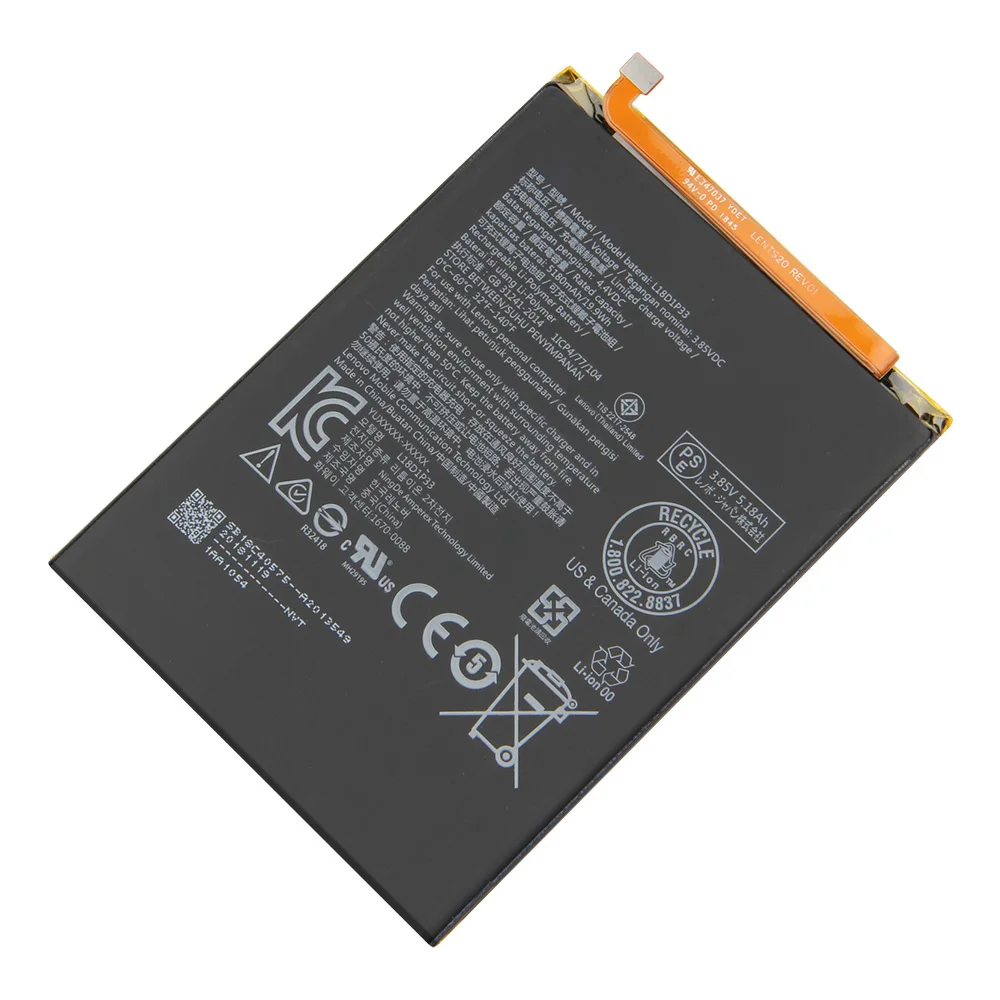 Original Replacement Battery For Lenovo Tab V7 L18D1P33 Genuine Battery  5180mAh|Mobile Phone Batteries| - AliExpress