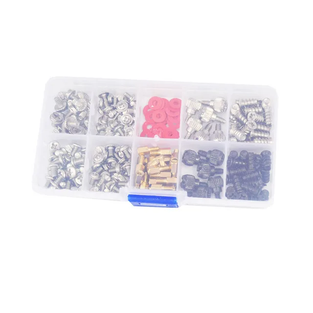 Merevlemez Diy Alaplap Pc Személyi Számítógép Összeállító Ventilátor Kézi Csavar Csavarodó Alátétkészlet Box 227Pcs - Image 3