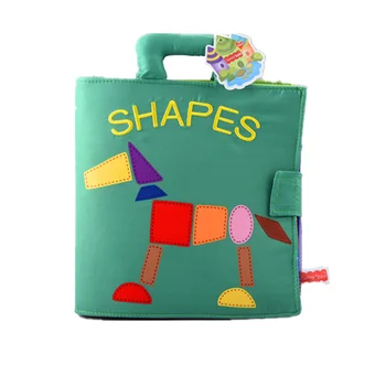 

Early childhood education, early childhood education, funny * zoo puzzle, children's cloth book, toy cartoon cloth book