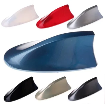 

Car Decoration Shark Fin Roof Tail Antenna Auto Radio Signal Aerials Universal Accessories Supplies Durable Car-styling 2020NEW