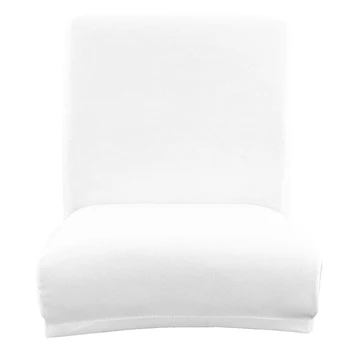 

12 Pieces Stretchy Chair Slipcovers, Removable Washable Dining Room Stool Office Short Chair Covers