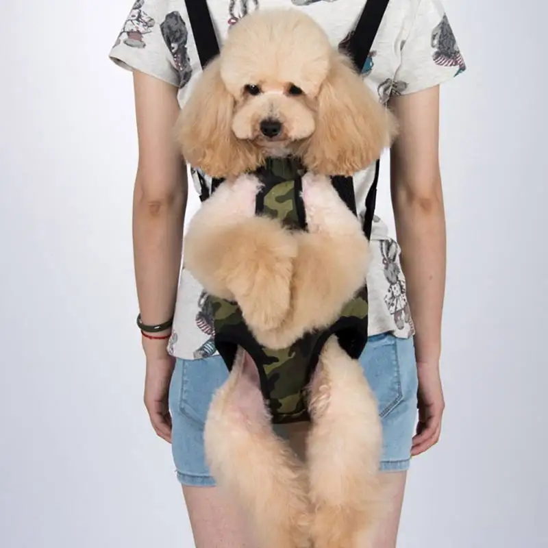 

Hand Free Pet Dog Cat Bag Dog Carries For Traveling Hiking Camping Four Legs Out Dog Carrier Backpack