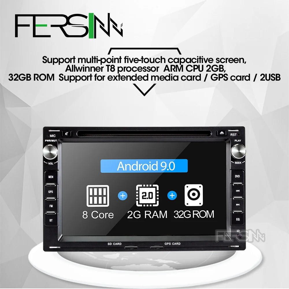 Fersinny android 9,0 автомобильный dvd для старого VW PASSAT B5 B6 Transporter T4/T5 Bora Passat Mk5 Golf Mk4 Polo Jetta