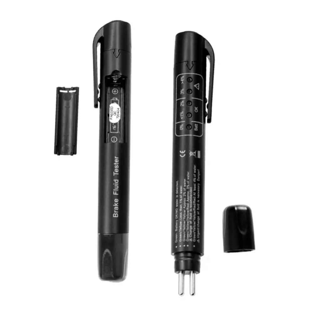 60% Hot Sale Universal Car Brake Fluid Oil Liquid Tester 5LED Auto Testing Tool Check Pen Diagnostic Instrument | Автомобили и