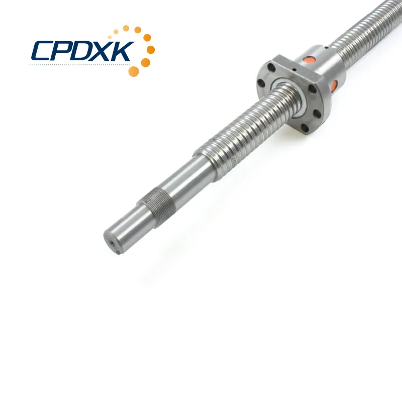 

CNC Rolled Ball screw 2505 -L1000mm single 2505 ball screw rail with end machining + 1pc single ball nut