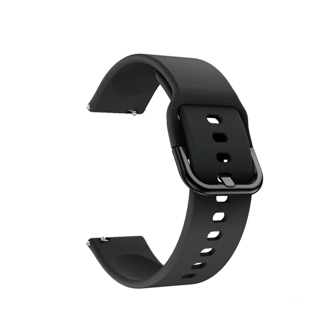 Силиконовый ремешок для часов samsung Galaxy Watch Active 20 мм Мягкие Спортивные умные браслеты сменный ремешок для часов