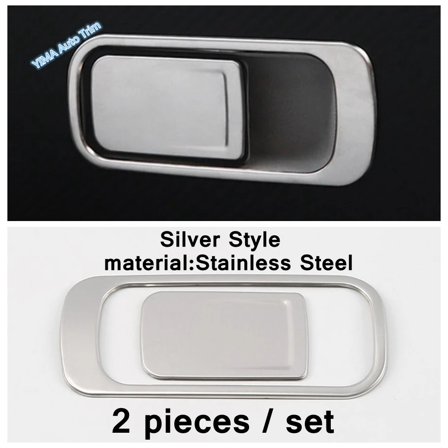 Window Switch Button / Head Light Adjust / Glove Storage Box Handle Buckle Cover Trim Fit For VW Volkswagen T-Cross 2019 - 2021