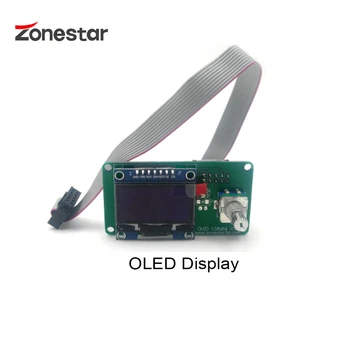 

Control Panel OLED Display 1.3 INCH OLED White String Display Module With EC11 Knob 128x64 LCD12864 Screen For Z6 Arduino