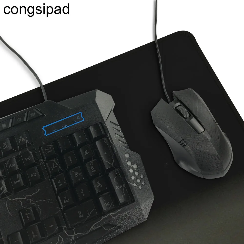 Congsipad полная настольная панель оптические мягкие обои забавная собака 300X700X2 мм и 400X900X2 мм новое поступление большая мышь колодки