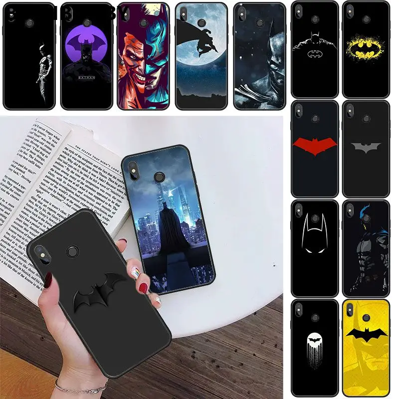 Чехол для телефона Бэтмен DIY роскошный высококачественный чехол Xiaomi 8 9 se Redmi 6 6pro 6A