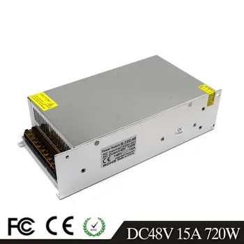 

Single Output Power Supply 48V 15A 720w Transformer AC110V 220V To DC48V Power Supplies for CCTV CNC 3D Printer Stepper Motors