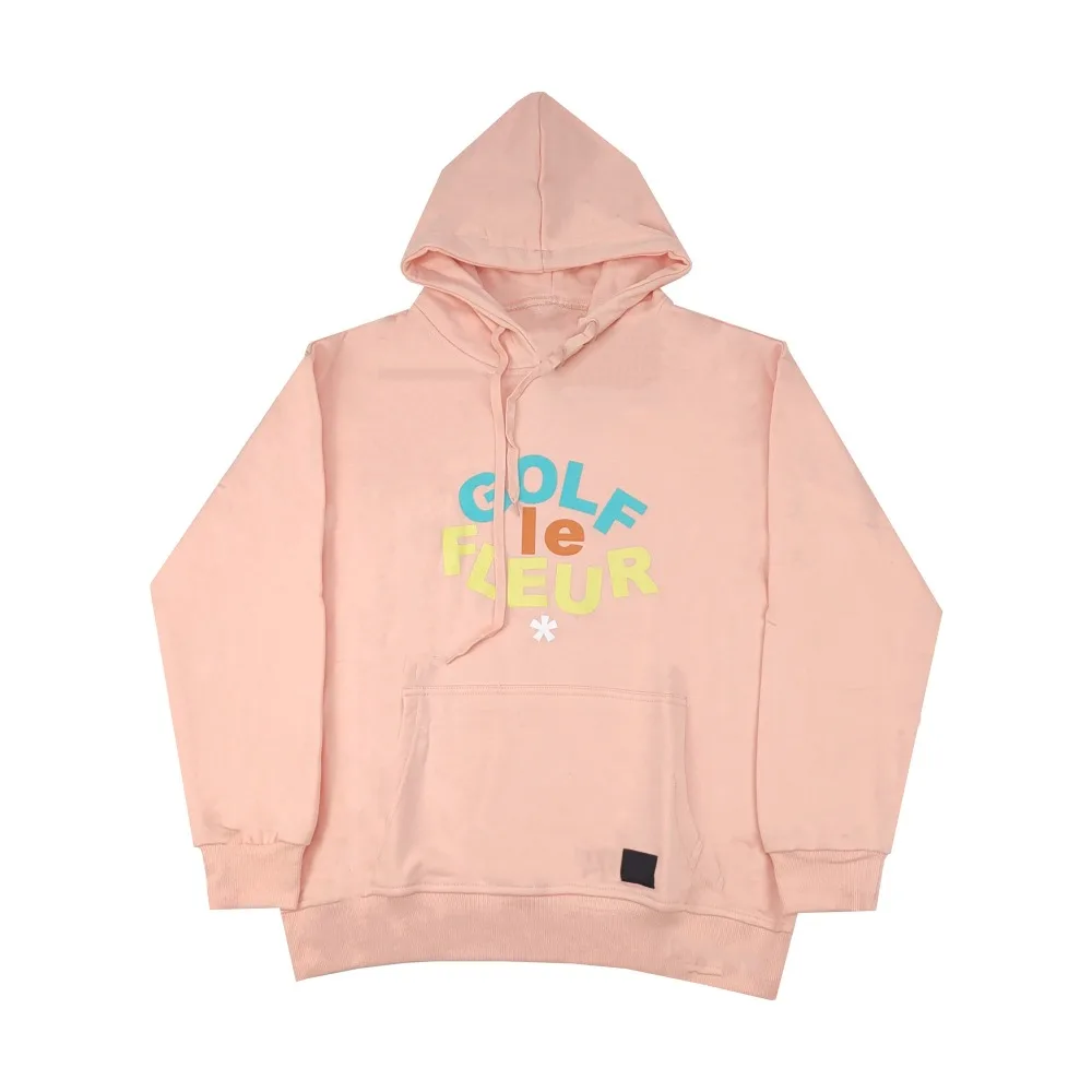 golf le fleur hoodie pink
