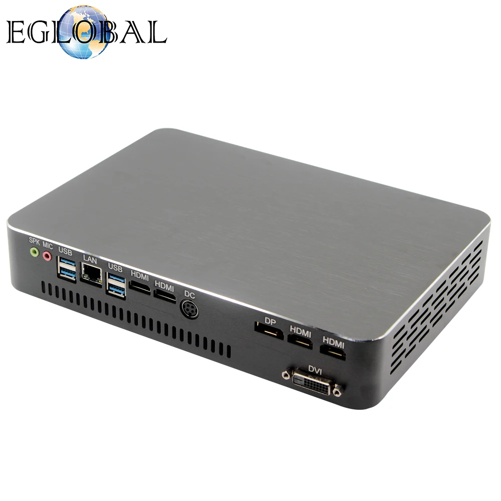 Игровой мини компьютер Eglobal Intel Core 9 9100F/9400F/9700F/9900 Gigabyt Nvidia GTX1050Ti Micro PC 4 дисплея 2 HDMI2.0