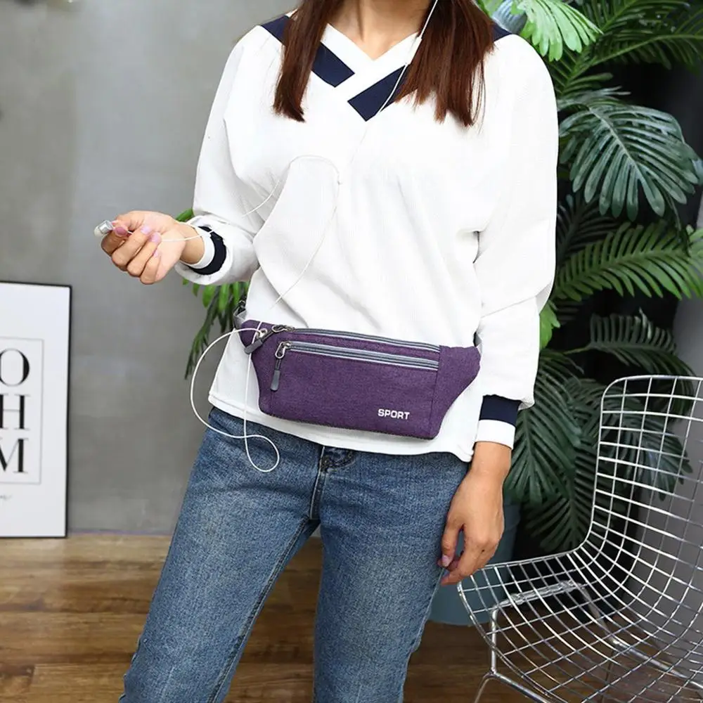 

Waist Packs Bag chest Messenger Crossbody Outdoor Sport Pockets fashion Leisure Women Men Pockets Multi-function bag men bolsos#