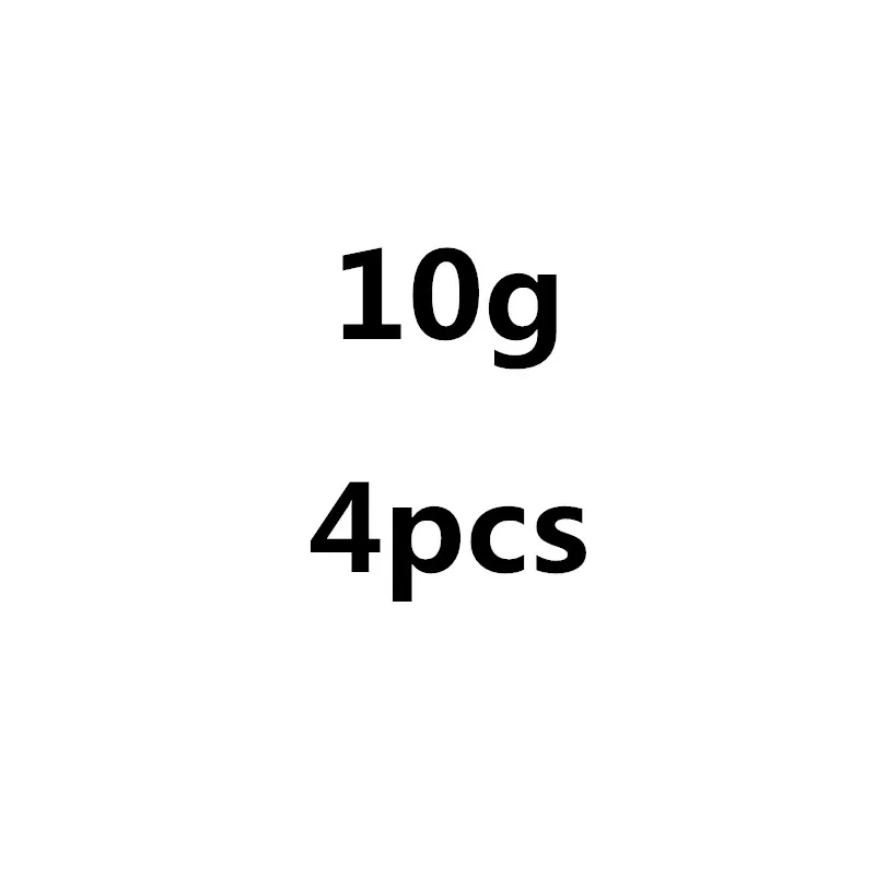 4 шт./партия Высокое качество свинцовый hook1.5g/2 г/3,5 г/5 г/7 г/10 г/14 г свинцовая головка рыболовный крючок Приманка Рыболовные Крючки для рыбалки Мягкая приманка жесткая приманка - Цвет: 10g
