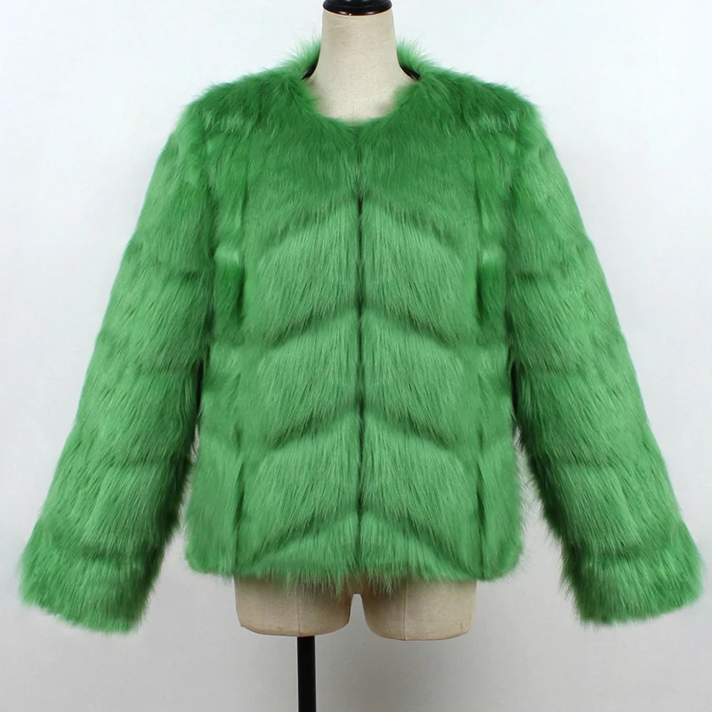Женские флисовые пальто из искусственного меха, куртки, зимние модные мягкие женские уличные повседневные однотонные куртки для женщин