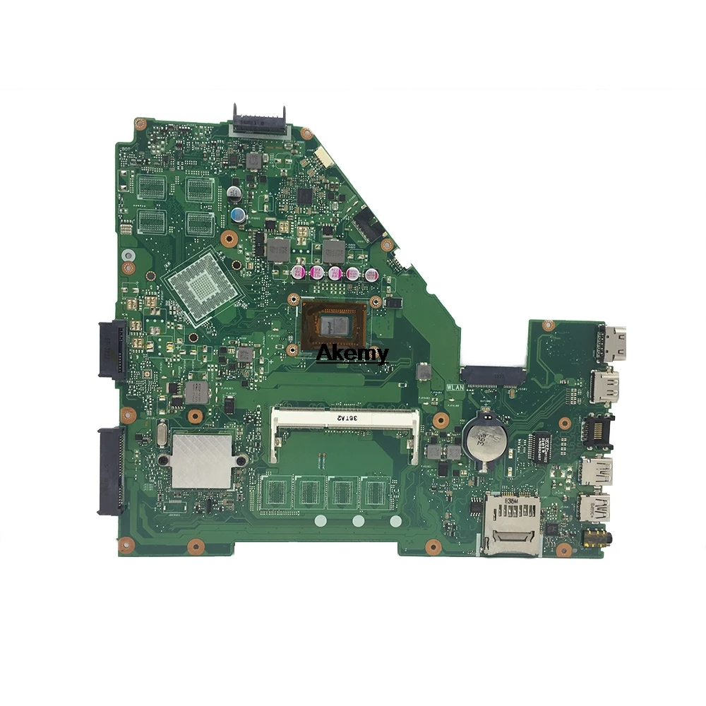 Akemy X550CC материнская плата для ноутбука ASUS X550CA X550CL R510C Y581C X550C A550C оригинальная материнская плата 0GB-RAM 1007U/2117U Процессор