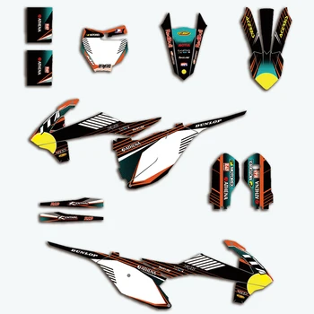 

For KTM SX85 2018-2020 Decal Waterproof Racing Motocross Team Backgrounds Stickers For KTM SX 85 2018 2019 2020