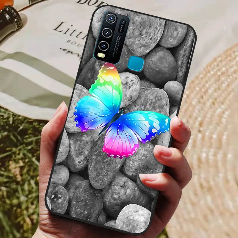 Sleek Silicone Back Cover Phone Case - Soft Bumper , 6.53