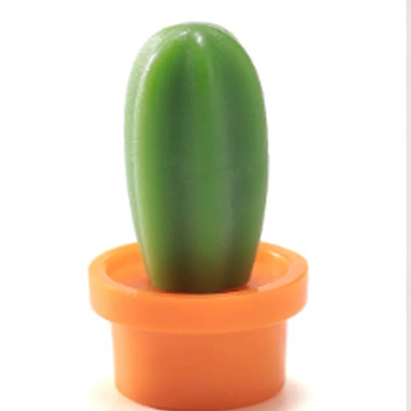 6pcs Cute Thumb Size kitchen Fridge Magnets Succulent Plant Magnet Button Cactus Refrigerator Message Sticker Magnet