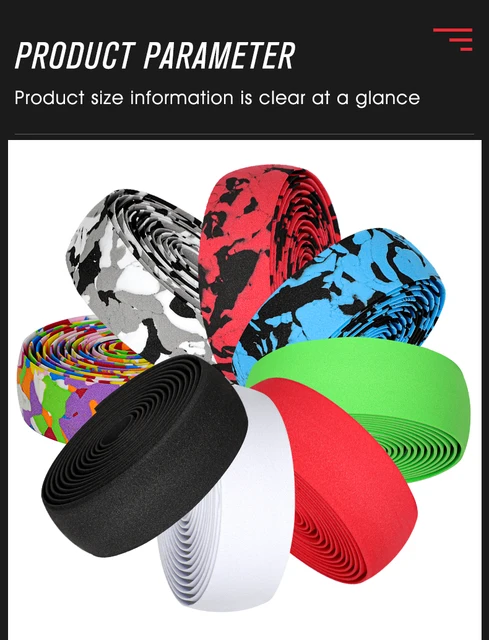 WEST BIKING Nastro Manubrio Bici Da Corsa Professionale - Foto 2