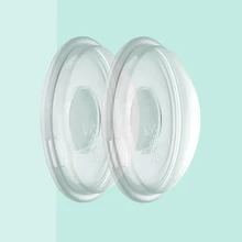 2 coletores de leite materno protetores de mamilo com plugues podem coletar leite materno para proteger os mamilos de armazenamento de leite materno