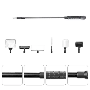 

1 Set Aquarium Cleaner Prime Durable Sturdy Scraper Brush Cleaner Net for Aquarium