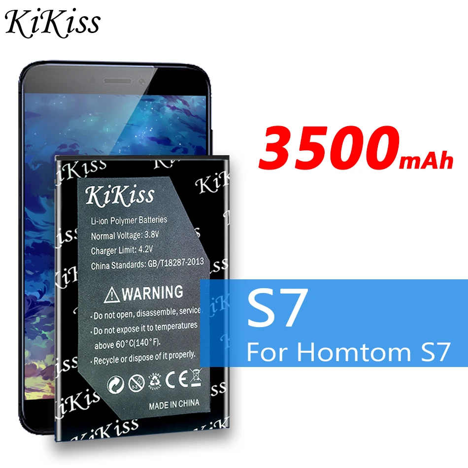 3500mAh KiKiss перезаряжаемая батарея S 7 для смартфона | Мобильные телефоны и