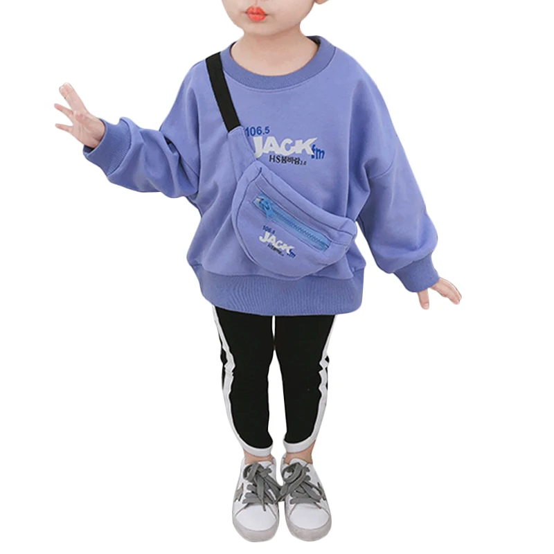 Baby Clothes Cartoon Girls Boys Jackets coats Toddler Kids Jacket Outwear With Waist Bag Children Clothes New