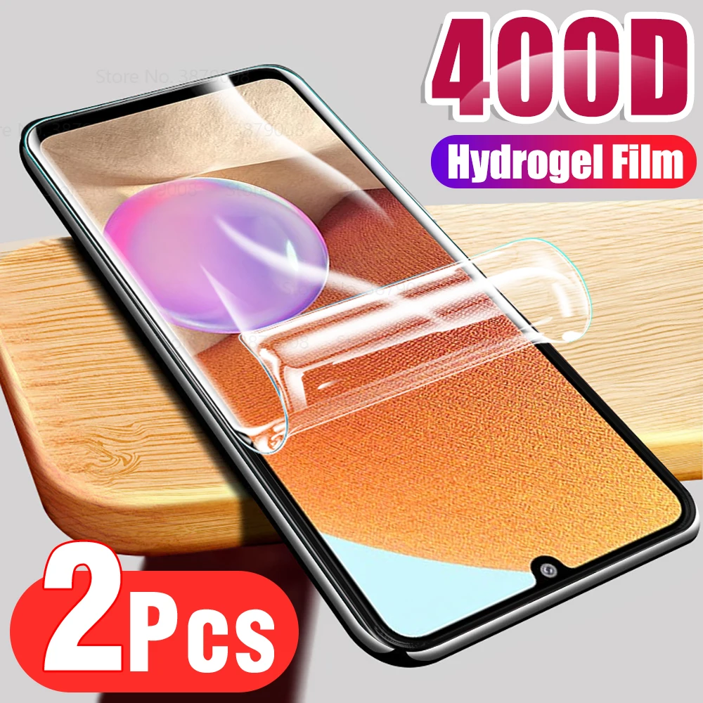 2 шт. пленка для Samsung Galaxy A32 4G телефон гидрогель пленка среднего класса против царапин для Samsung A32 A 32 6,4 